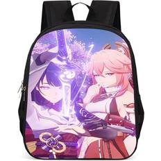 Unisex School Bags RYWOLT 15 Genshin Impact Inch Lightweight Oxford School Bag - Kids