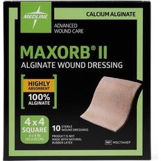 First Aid Medline Maxorb II Alginate Dressings 4 x 4 in Educational Packaging MSC7344EP