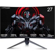 LC-Power 27 Inch FHD 165Hz 1ms Curved Gaming Monitor