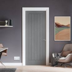 Liberty Ash Grey Internal Fully Finished Farley 1981 x 762 x 35 mm Interior Door (x198.1cm)