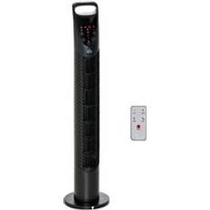 Fans Homcom Oscillating Tower Fan with Remote Control