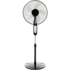 Fine Elements Pedestal Fan with Remote 16 in Black
