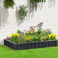 OutSunny 645L Metal Raised Garden Bed