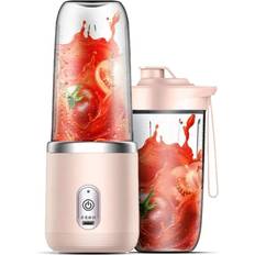 Bärbar Smoothie-Mixer 400ml Rosa