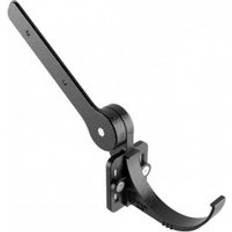 Roof Equipment ARP Aluminium, Black Cast Aluminium Half Round Gutter Side Rafter Bracket 114mm
