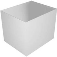 Roof Equipment ARP Aluminium Round Swaged Juno Hopper 76mm PPC Finish
