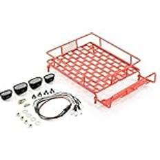 Fastrax Aluminium Luggage Rack W/Led Lamps L165mm X W112mm FAST2300R