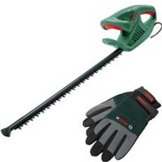 Bosch EasyCut 45-16 Electric Hedge Cutter Garden Trimmer 45cm Blade + Gloves