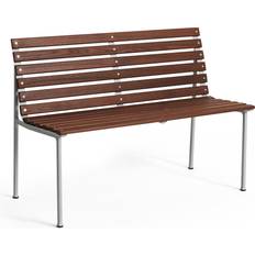 Metal Havebænke Havemøbler Hay Traverse Dining Bench Varmebehandlet Olieret Ask W114 x D52.5 x H80.5 cm Havebænk