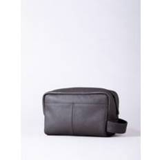 Brown - Leather Toiletry Bags & Cosmetic Bags Lakeland Leather Shoregill Wash Bag - Brown