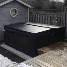 Whirlpools Canadian Spa Co Whirlpool Whirlpoolabdeckung Rechteckig Schwarz