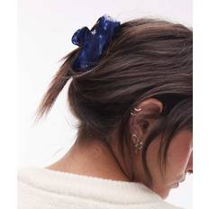 & Other Stories Rectangle Hair Claw Clip in Blue Tortoiseshell