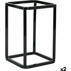 Metall Bestickhållare Inde Metall Multifunktionskorghållare Set om 2 12x12x18 cm Bestickhållare