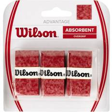 Overgrips Wilson Advantage Overgrip 3 Pack Red
