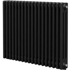 Colore Colosseum Matt Black 600mm x 821mm Triple Panel Radiator