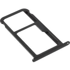 SIM-kortbakker Huawei Huawei P10 Kaksipaikkainen Micro SD SIM-korttipidike Musta