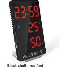 Alarm Clocks Greenzech LED Digital Alarm Clock with USB Charging Port