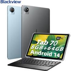 Blackview Surfplattor Blackview Tab 70 Wifi 10.1 Zoll 6580 mAh 8 GB 64 GB