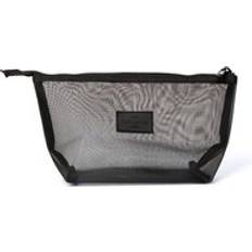 Black Cosmetic Bags The Flat Lay Co. Mesh Essential Makeup Pouch - Classic Black