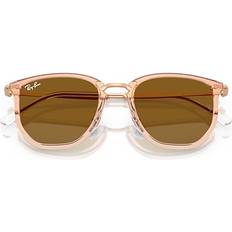 Sunglasses Ray-Ban Sunglasses Unisex Rb4451 - Rosegold Frame Brown