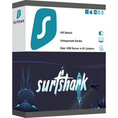 Firewalls Surfshark VPN 1-2 Jahre 1 User