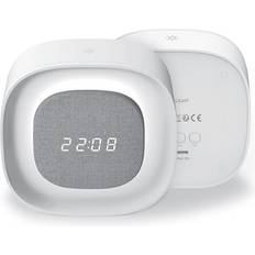 Wecker Forever Forever Light Wecker Mit Nachtlicht LED PURE FNL-03 BJORN Weiss Quadratisch