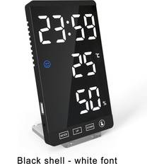 Alarm Clocks Greenzech LED Digital Alarm Clock with USB Charging Port