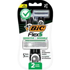 Razors Bic Flex 5 Disposable Razor 2-Count Pack