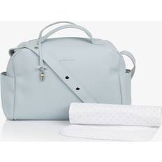 Pasito a Pasito Blue Faux Leather Changing Bag 46 cm