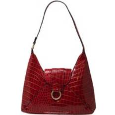 Red Handbags SVNX Womens Envelope Hobo Bag - Red
