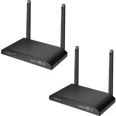 LogiLink Trådlös HDMI Överföring KVM 1till4 4K 60Hz