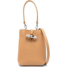 Longchamp Bucket Bags Longchamp Le Roseau XS Bucket Bag - Brown