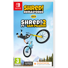 Nintendo Switch spil Shred! Remastered Shred 2 ft Sam Pilgrim Code in a Box