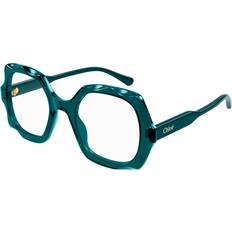 Glasses & Reading Glasses Chloé Chloé CH0228O 006 Women’s Glasses Green Size 51