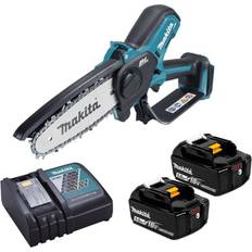Makita DUC101Z Cordless Brushless Pruning 18V 100mm 2 x 5AH Battery & Charger