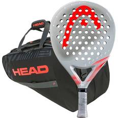 Head Zephyr UL 2023 Grey Base Padel Bag M 2023 Black/Red