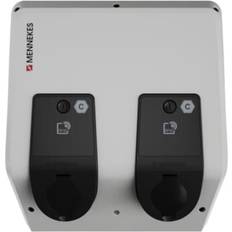 Electric Vehicle Charging Mennekes E-Mobil Twincharge Doppelwallbox AMTProf TCX 22 Tw 3-Phase