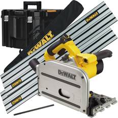 Power Saws Dewalt DWS52KT Plunge Cut Saw 2x Guide Rails Connector Piece T-STAK Case & Guide Rail Bag