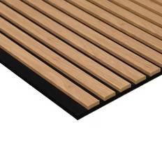 Lundbergs Akustikpaneler Lundbergs Akustikpanel Harmoni EK Svart Filt 2590x615x20