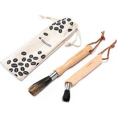 Kaffemaskiner Navaris Reinigungsbürsten Set Für Kaffeemaschine Beige