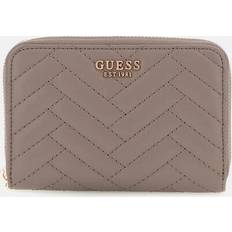 Portefeuilles et Porte-clés Guess Portefeuille Anning Surpiqué - Marron