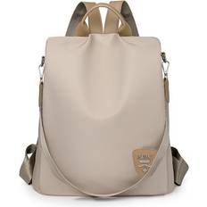 INF Nylon Ryggsäck Casual Stöldskydd - Vit