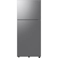 Samsung 18 cu ft Top Freezer Refrigerator with Ice Maker Stainless Steel