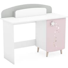 Pink Writing Desks Isabelle & Max Zavier 113.2 Pink 94.5cm H X 113.2cm W X 50cm D Writing Desk