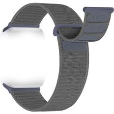 Iwatch INF Nylon Loop Watch Arm för Apple iWatch Grå M