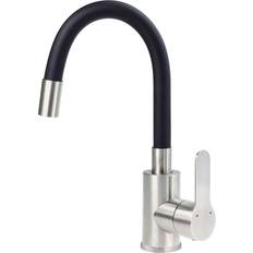 Washbasin Mixer With Curved Spout