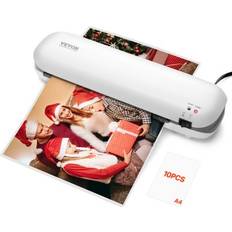 Laminating Machines VEVOR Laminator Machine Thermal Laminator for Max A4 3-5mil Thickness White