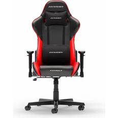 DxRacer Formula L Svart Röd PVC Läder