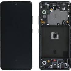 Samsung Samsung Galaxy A51 5G Original Skärm Super AMOLED Display Glas Svart