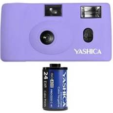 Yashica MF-1 Snapshot Art Camera Y Edition with 1 Film 400/24 Lavender